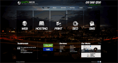 Desktop Screenshot of earthweb.co.za
